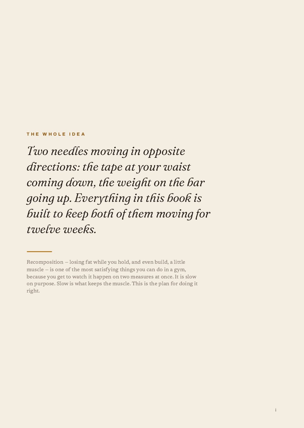 The Twelve-Week Recomposition System, 2 of 32