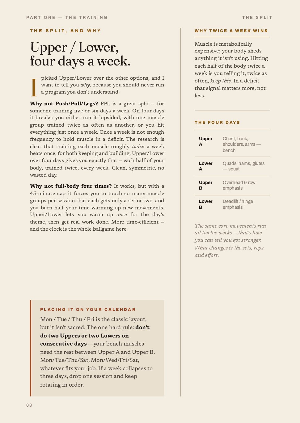 The Twelve-Week Recomposition System, 6 of 32