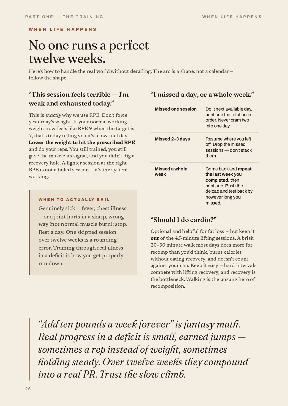 The Twelve-Week Recomposition System, 18 of 32