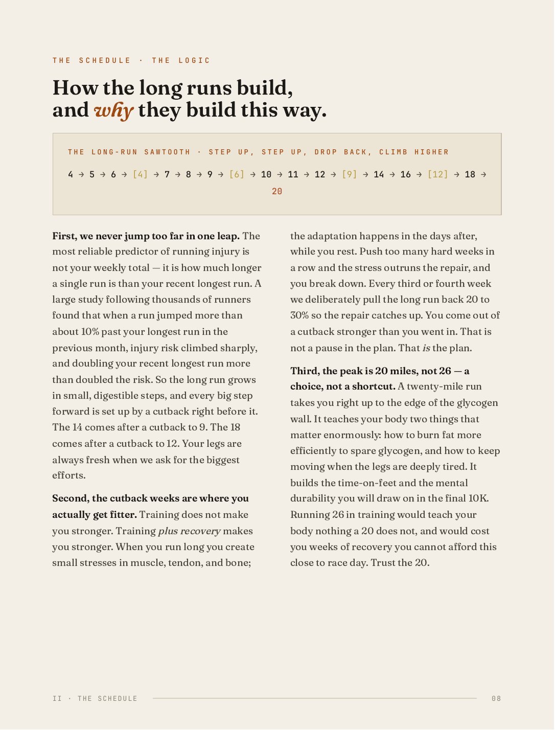 The Twenty-Week Plan, 12 of 30