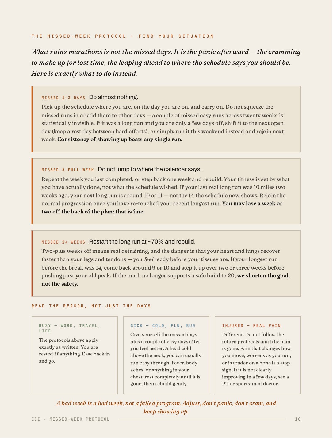The Twenty-Week Plan, 15 of 30
