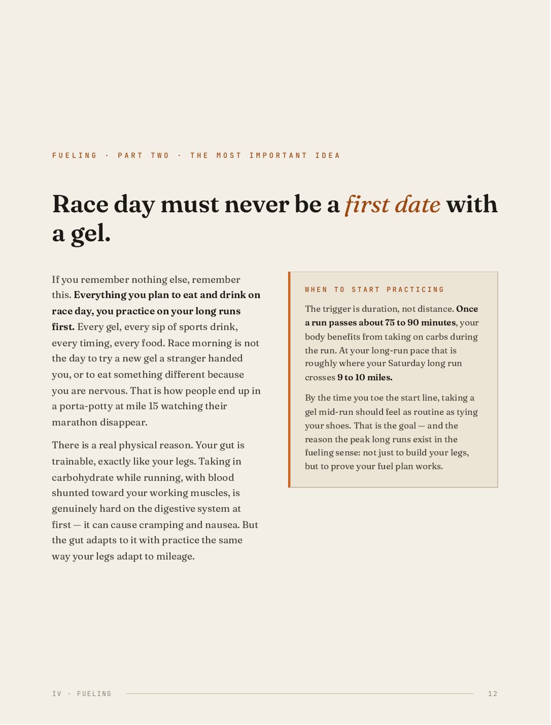 The Twenty-Week Plan, 18 of 30