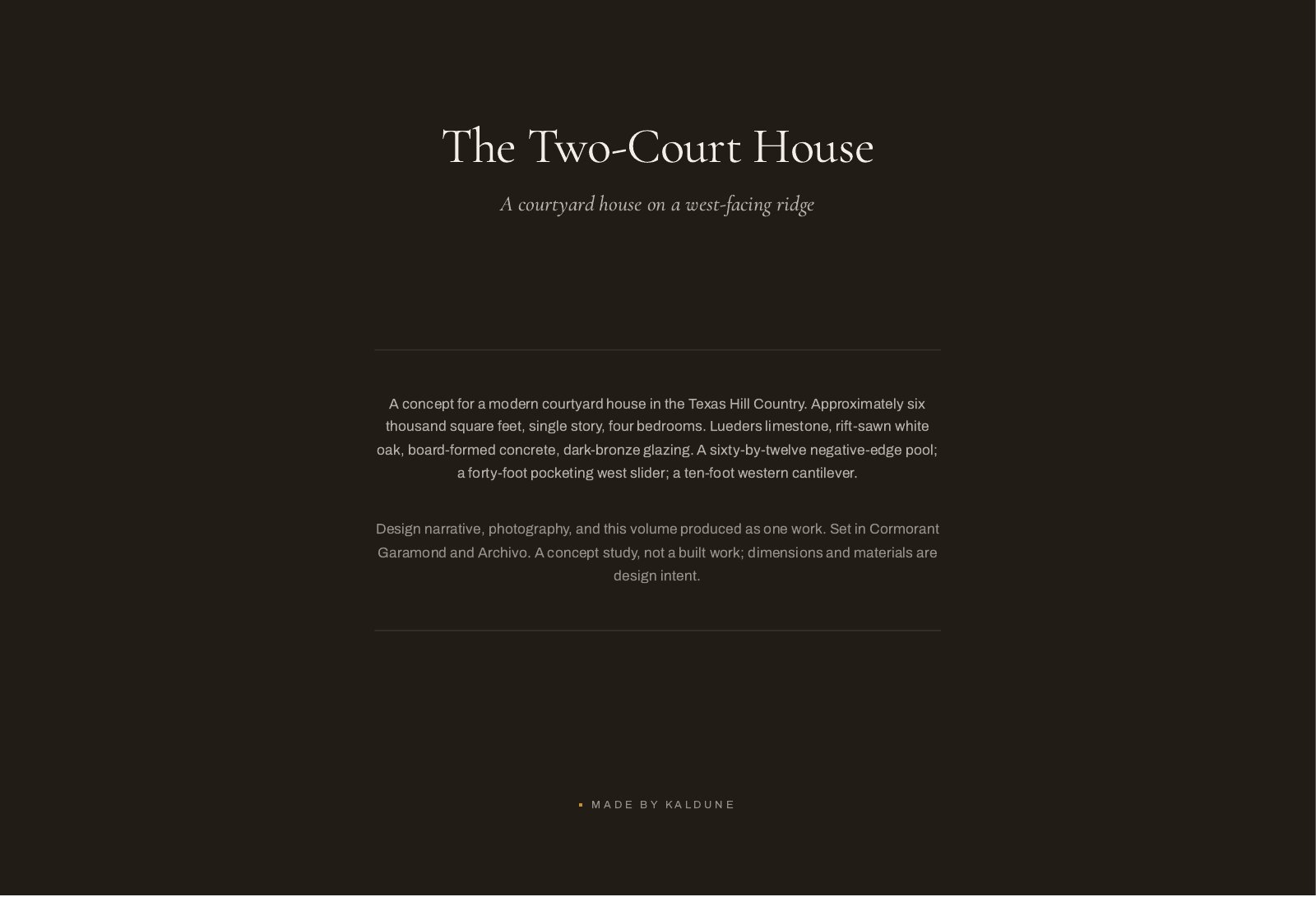 The Two-Court House, 16 of 16