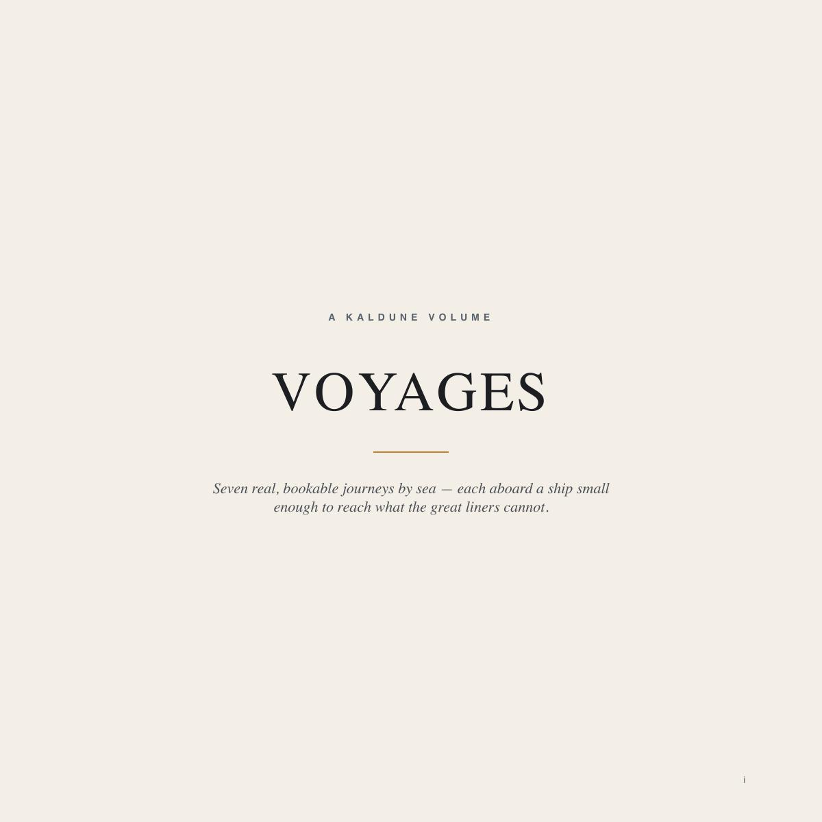 Voyages by Sea, 2 of 41