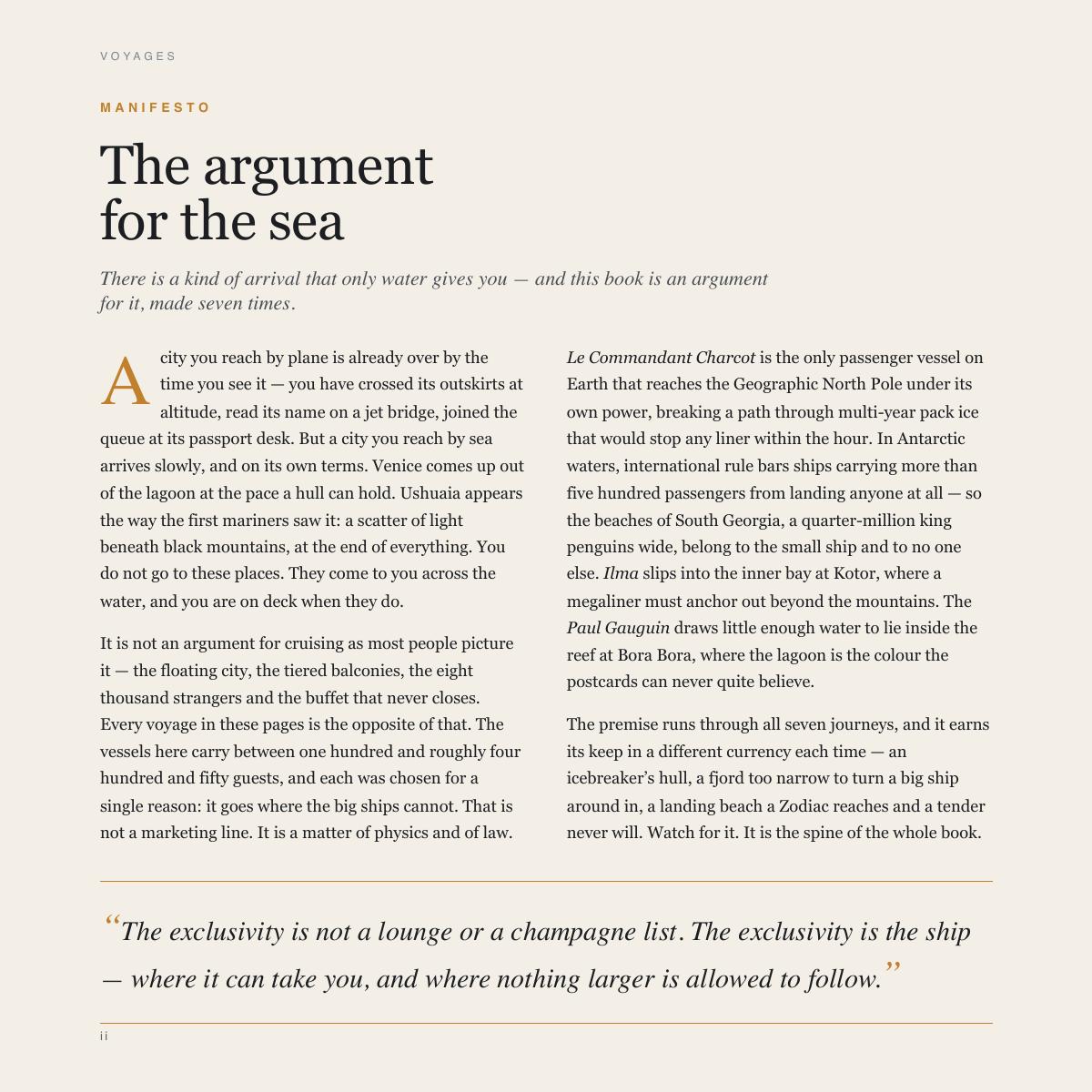 Voyages by Sea, 3 of 41