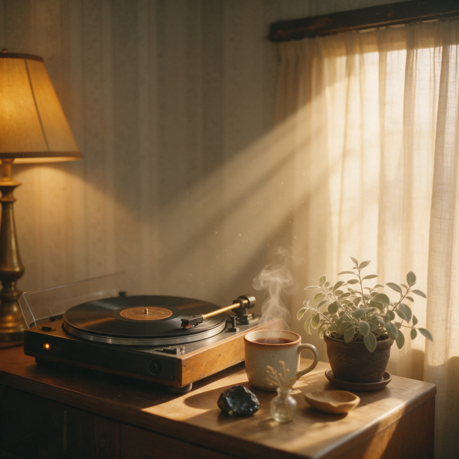 Warm Dusty Chill: the work's own cover.