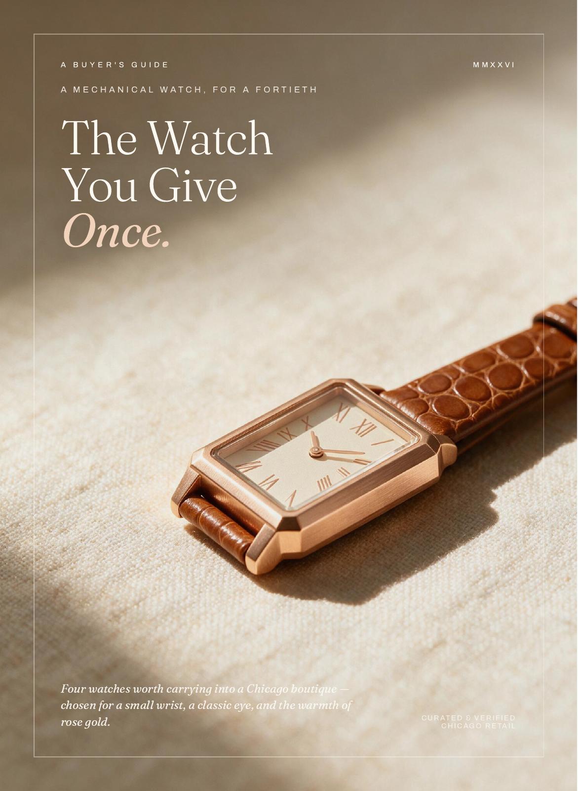 The Watch Guide