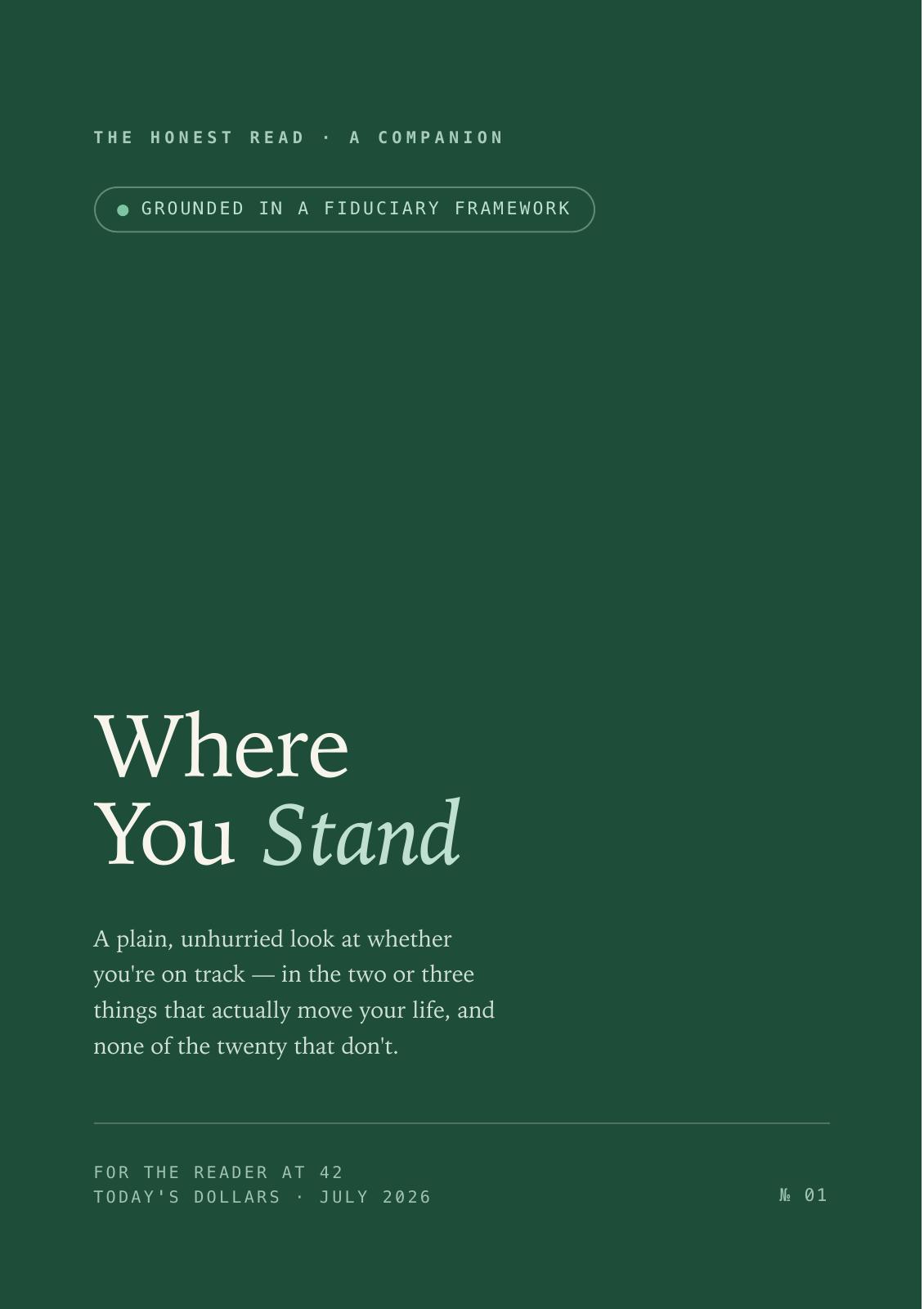 Where You Actually Stand