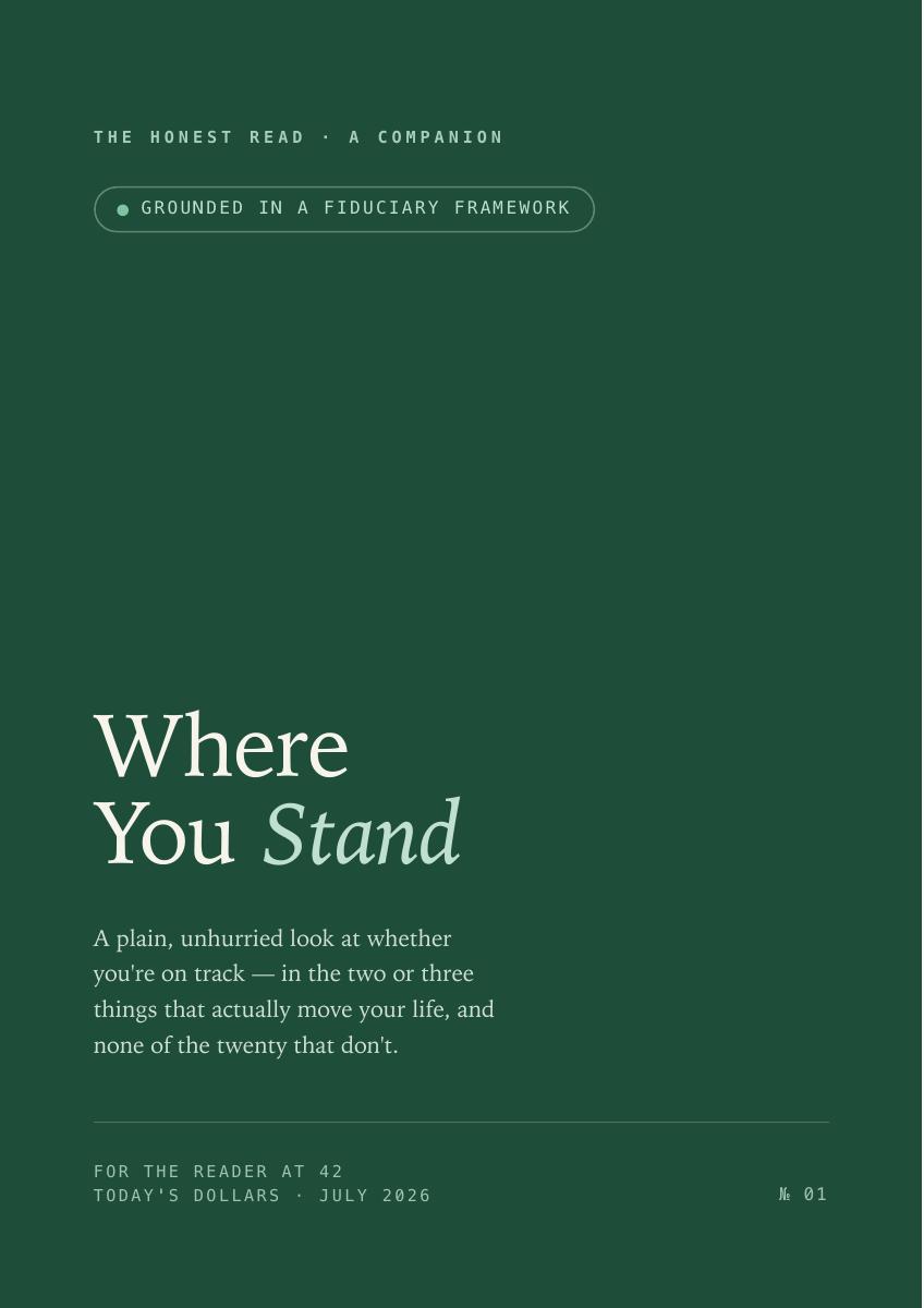 Where You Actually Stand, 1 of 9