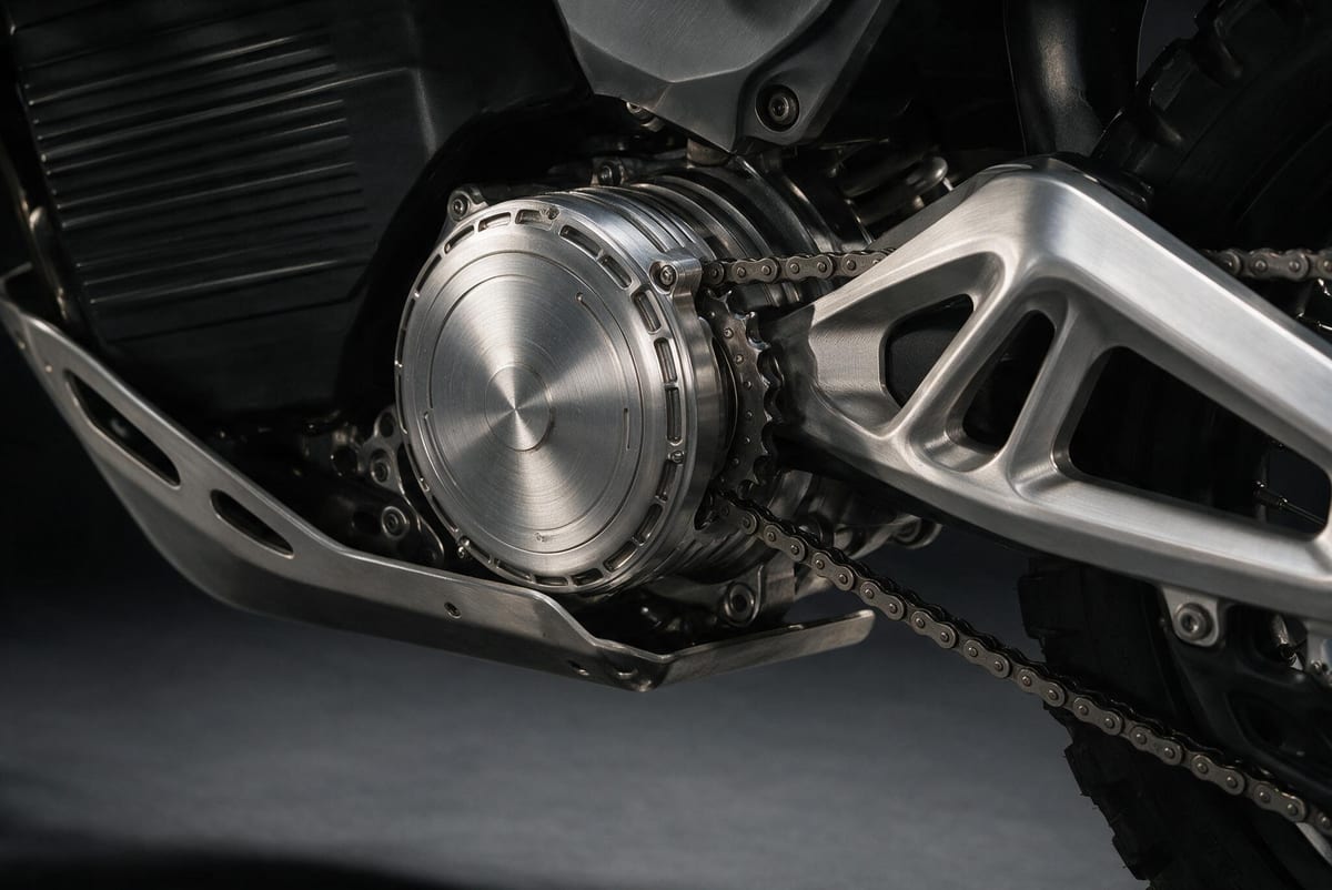 DUNA — Electric motor + chain drive