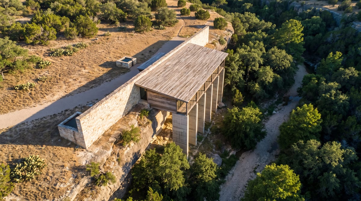 The Site — aerial parti