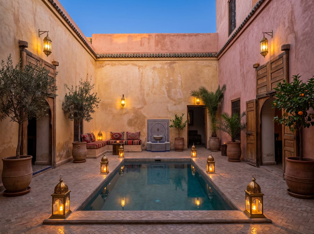 Riad Courtyard