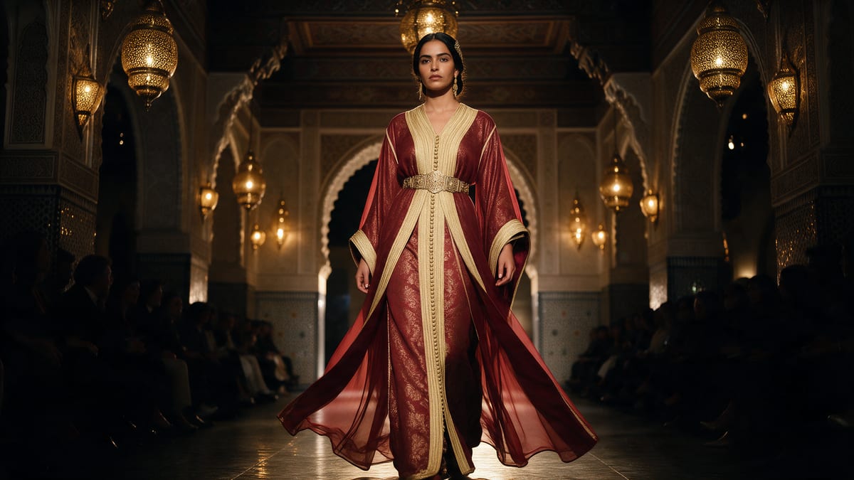 Kaftan A — the runway