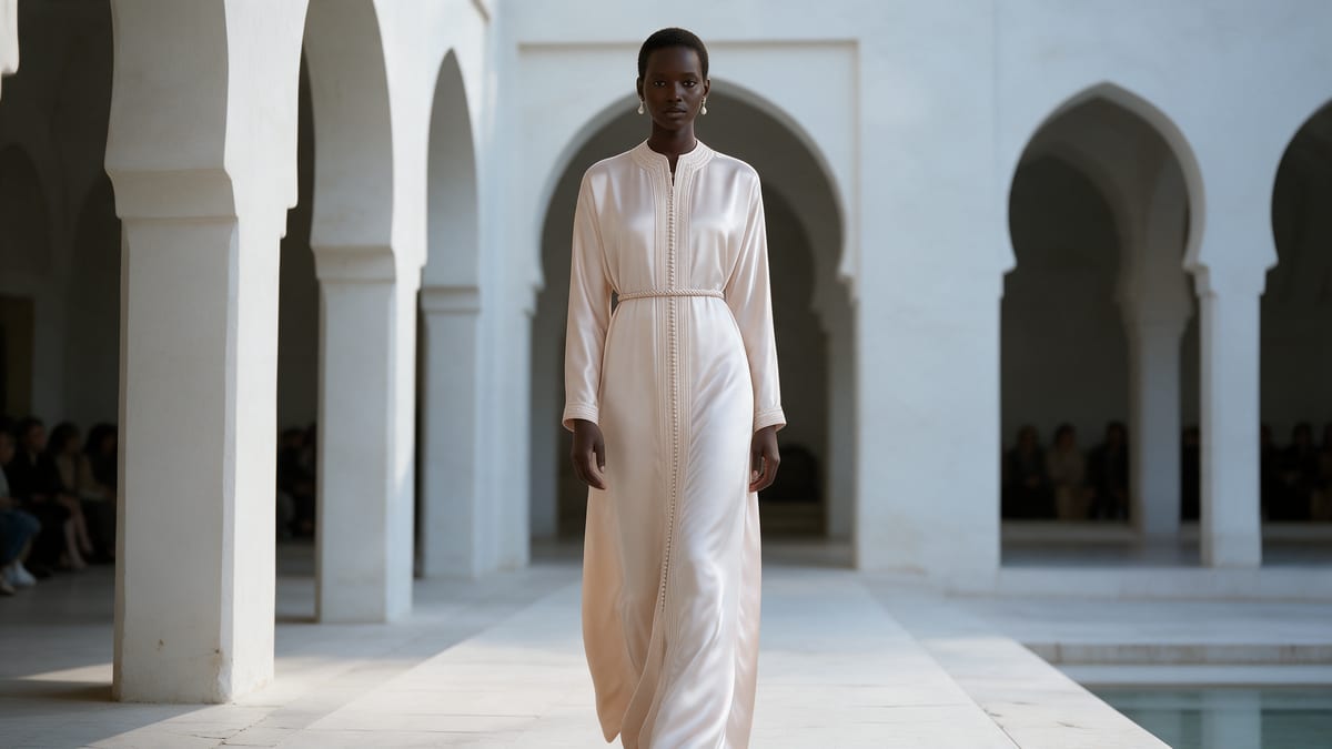 Kaftan B — the runway